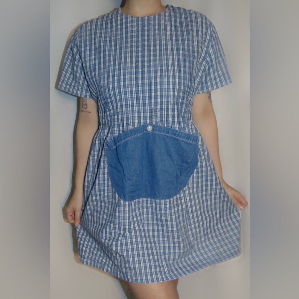 Plaid Positive Attitude dress